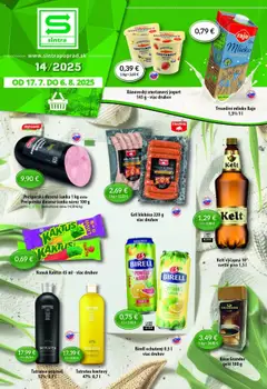Sintra leták - náhľad platný od 17.07.2025