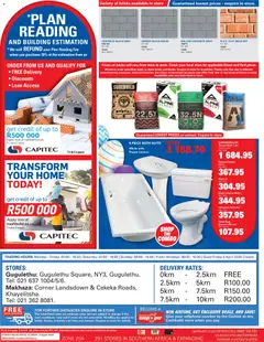 Cashbuild specials catalogue – valid from 23.03.2026 | Page: 4 | Products: Toilet, Cistern, Basin, Cement