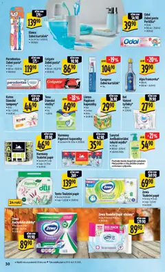 Náhled letáku Albert leták - Hypermarket od 29.10.2025 | Strana: 39 | Produkty: Box, Zewa Toaletní papír, Curaprox, Sanytol