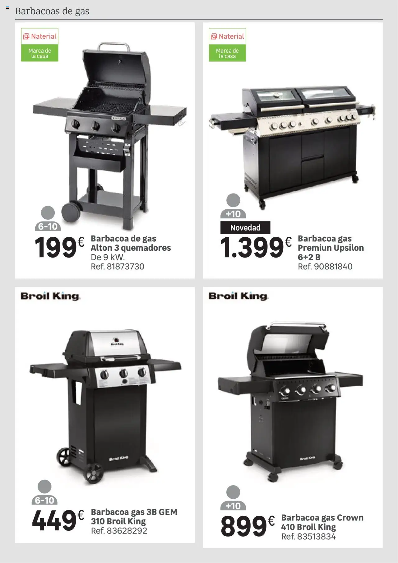 Leroy Merlin catálogo │ válido desde el 25.03.2025 | Página: 204 | Productos: Barbacoa