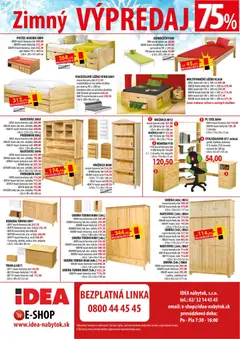 IDEA nábytok leták platný od 15.02.2026 | Strana: 4 | Produkty: Matrac, Posteľ, Skriňa, Stôl