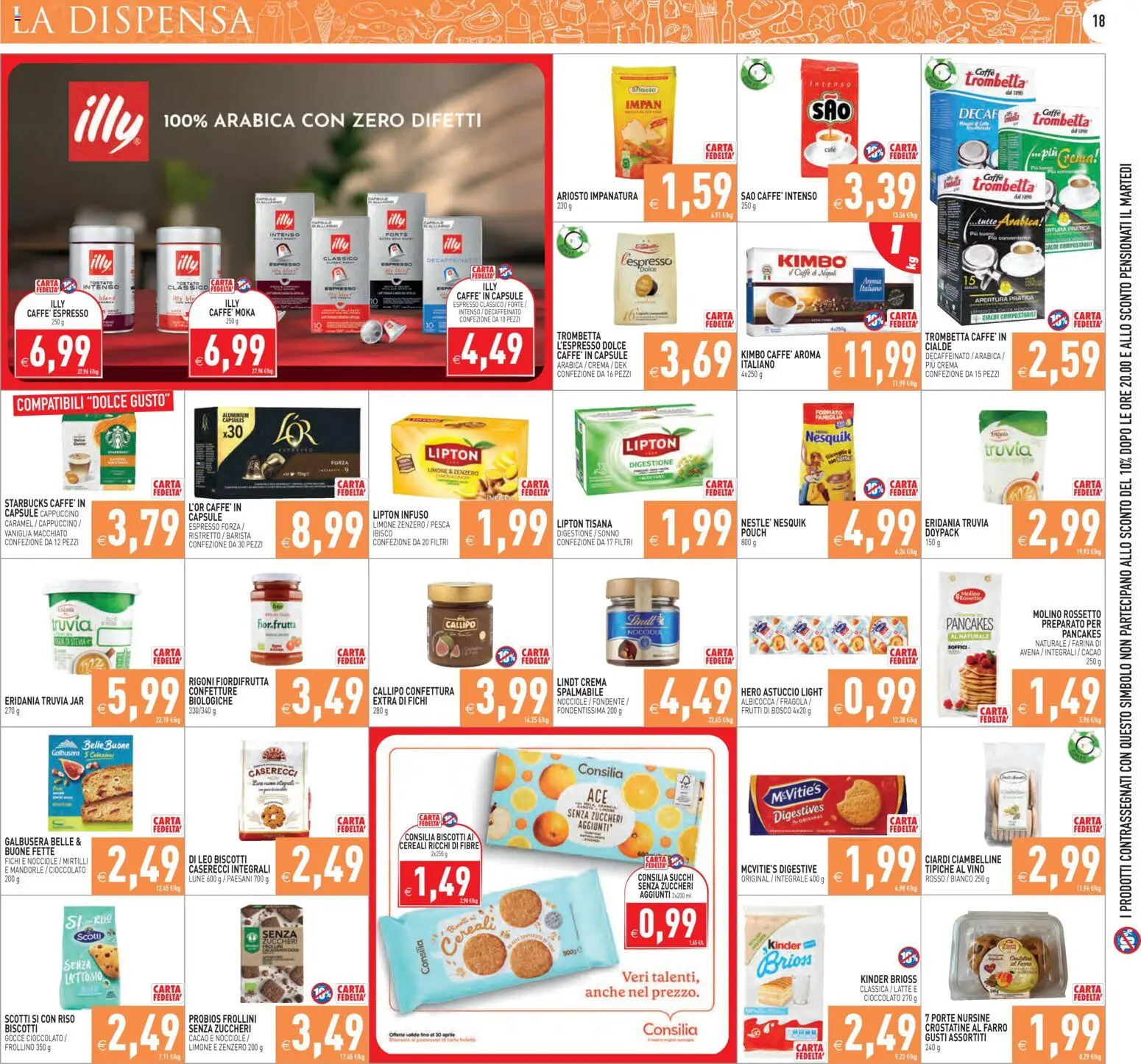 Volantino PIM Supermercati del 17.04.2026 | Pagina: 18 | Prodotti: Rossetto, Crema, Mirtilli, Astuccio