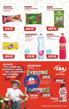 CBA akciós ujság - amely érvényes a következő dátumtól: 10.07.2025 | Oldal: 5