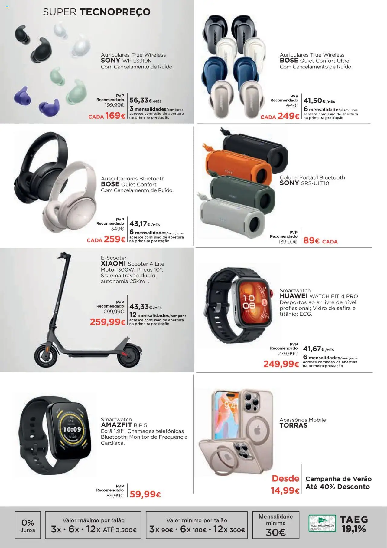 El Corte Ingles folheto │ válido de 18.07.2025 | Página: 4 | Produtos: Monitor, Smartwatch