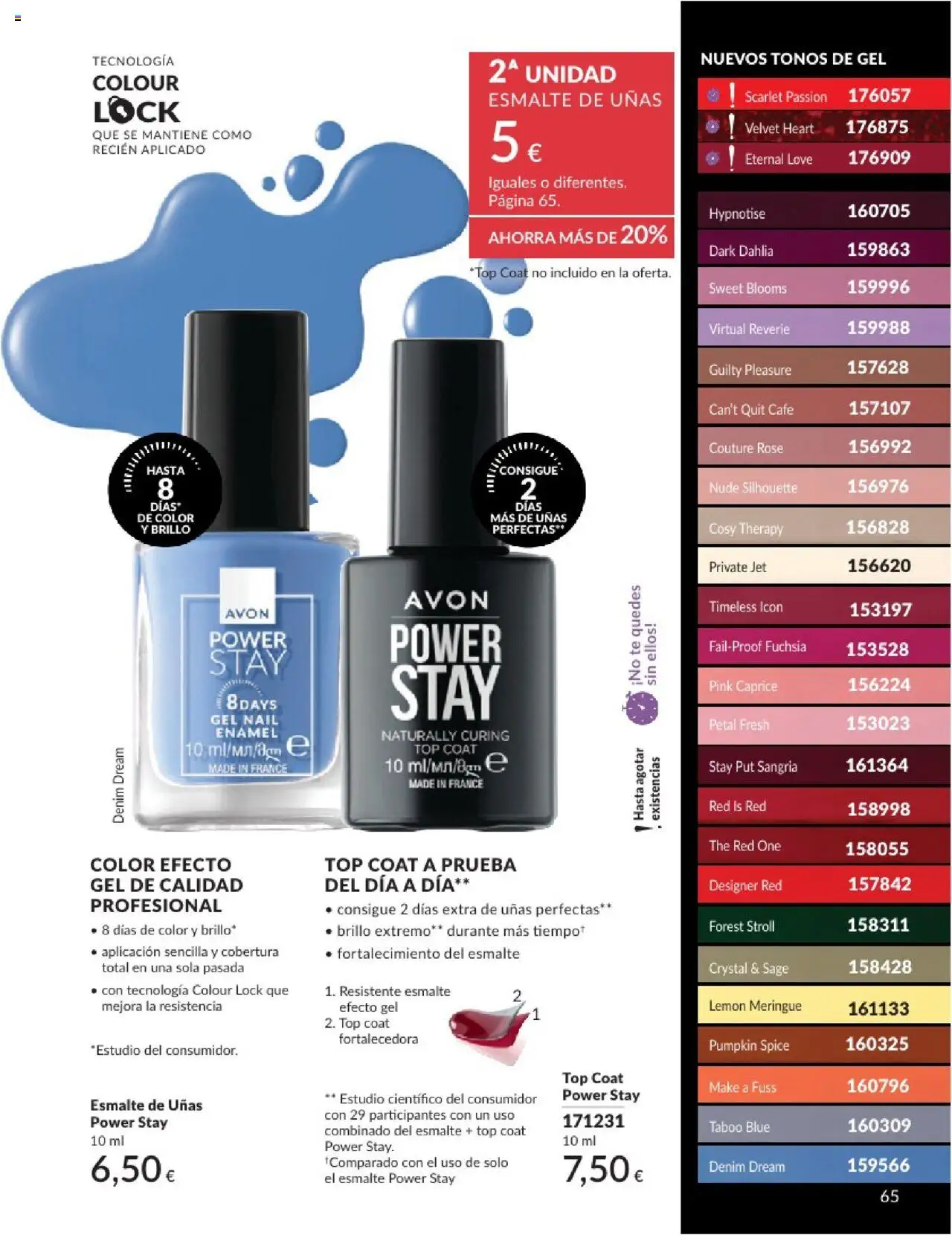 Catálogo AVON campaña 6 │ válido desde el 01.06.2025 | Página: 65 | Productos: Esmalte de uñas, Café, Té