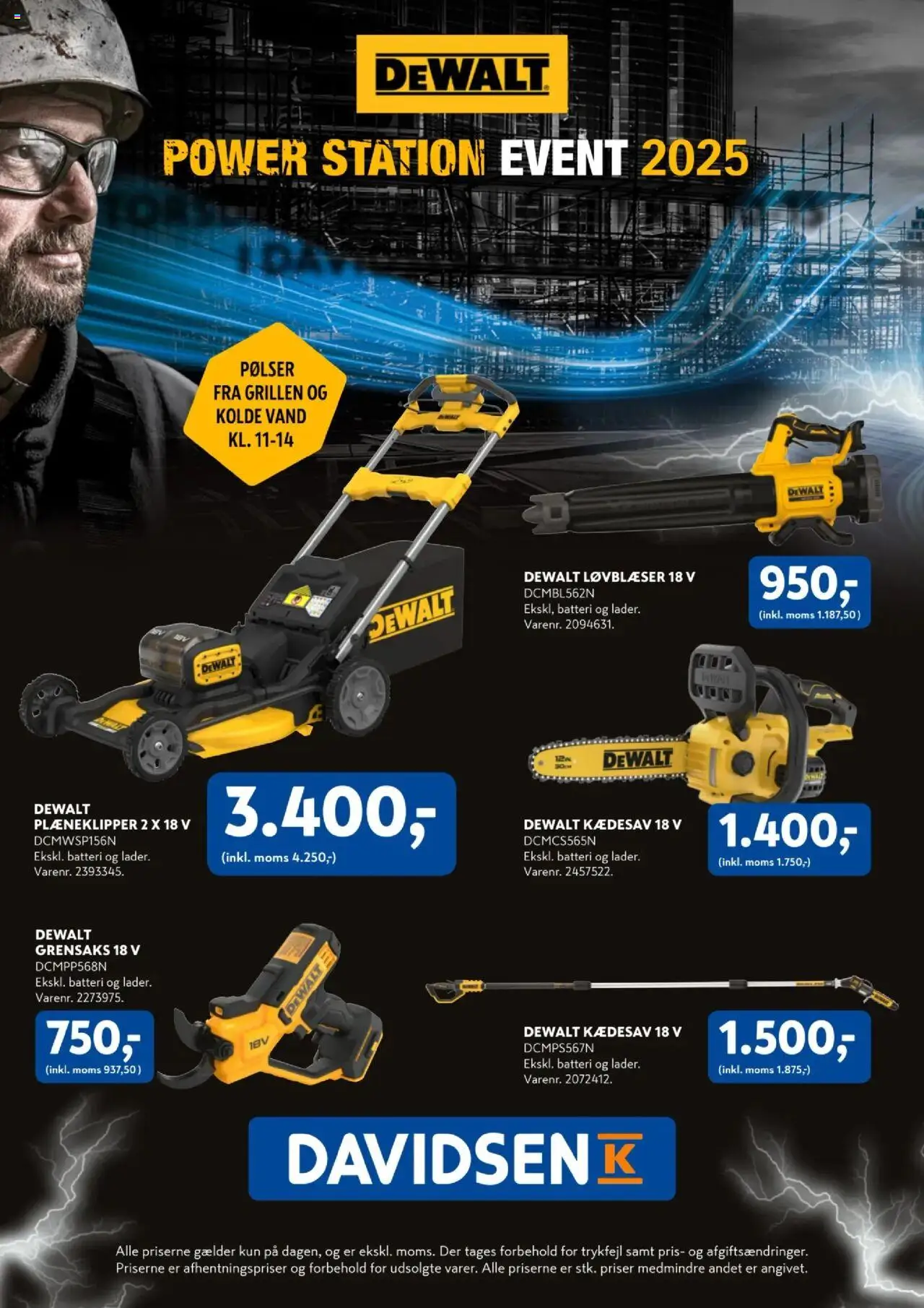 Davidsen Tilbudsavis gyldig fra 21.08.2025 | Side: 8 | Produkter: Pølser, Batteri