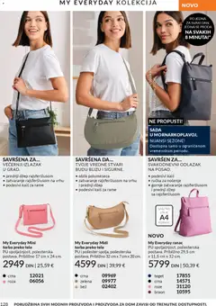 AVON katalog April 2026 - pregled AVON kataloga - važi od 01.04.2026 | Strana: 128 | Proizvode: Ranac, Kaiš, Torba