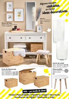Vista previa TEDi - folleto válido desde el 02.10.2025 | Página: 25 | Productos: Mesa auxiliar, Almacenaje, Mesa, Jarrón