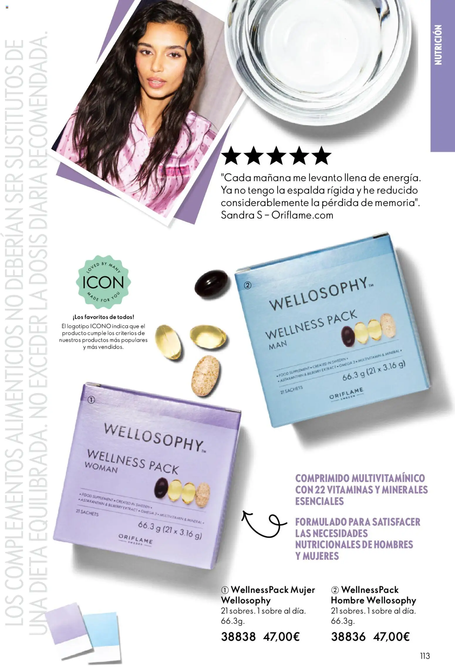 Oriflame - Catálogo Campaña 6 │ válido desde el 22.04.2026 | Página: 113 | Productos: Δοχείο φοντί, Βάση λουλουδιών