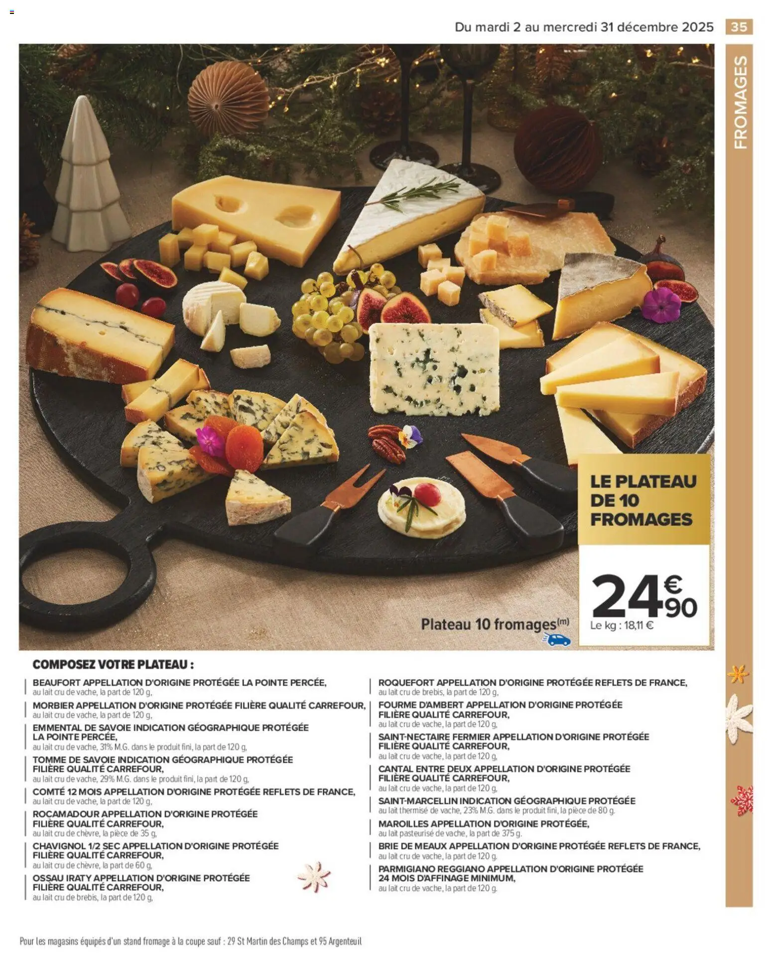 {H1} | Page: 35 | Produits: Beaufort, Emmental, Lait, Fromage