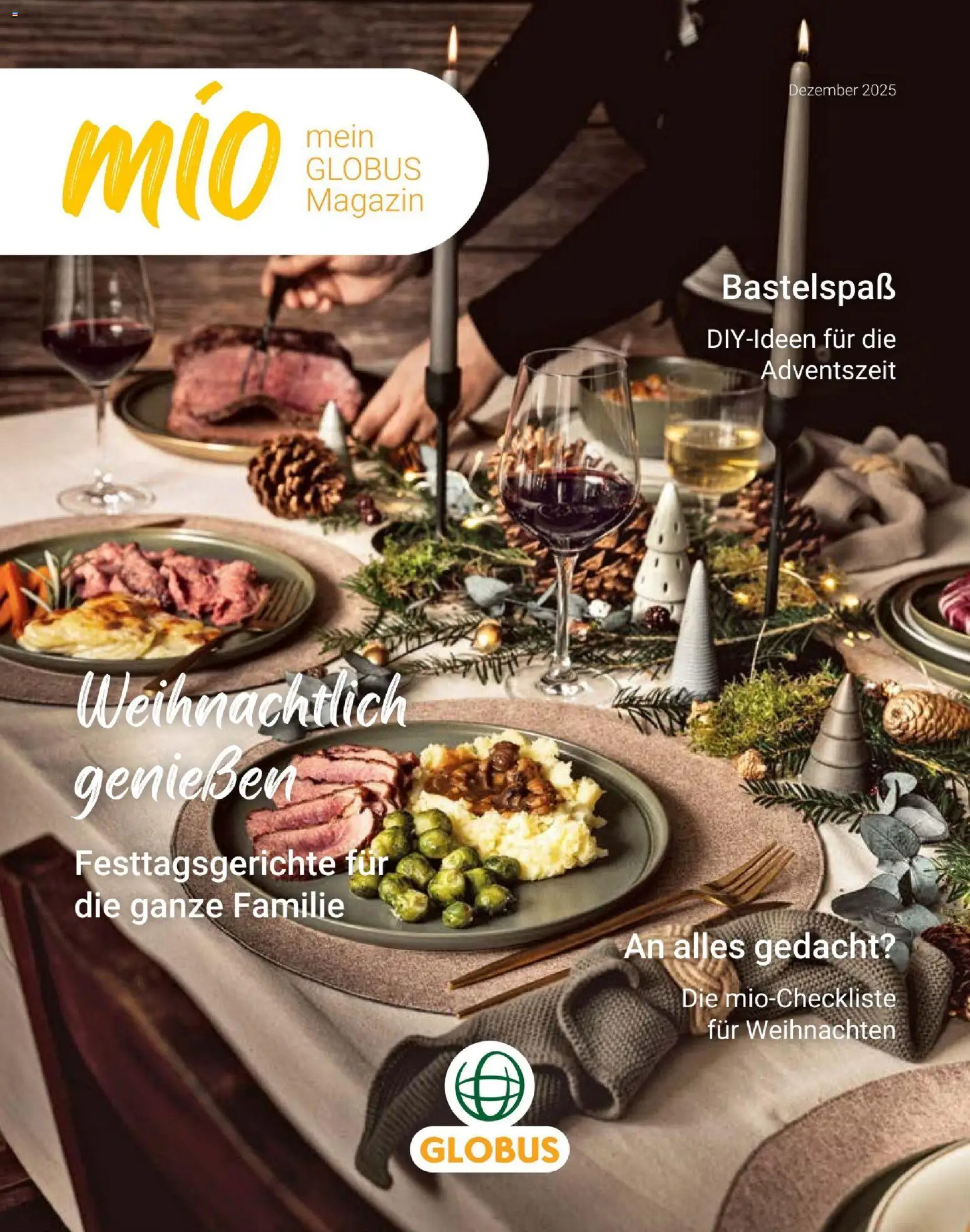 Globus Mio Magazin – gültig ab 01.12.2025 | Seite: 1