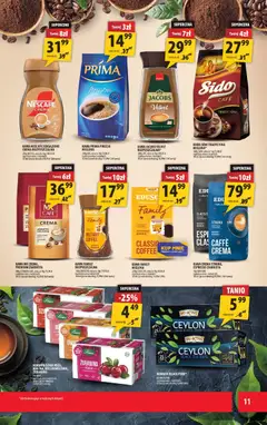 Pogląd oferty "Arhelan Gazetka" - ważna od 07.11.2025 | Strona: 11 | Produkty: Kawa jacobs, Kawa jacobs velvet, Żurawina, Kawa