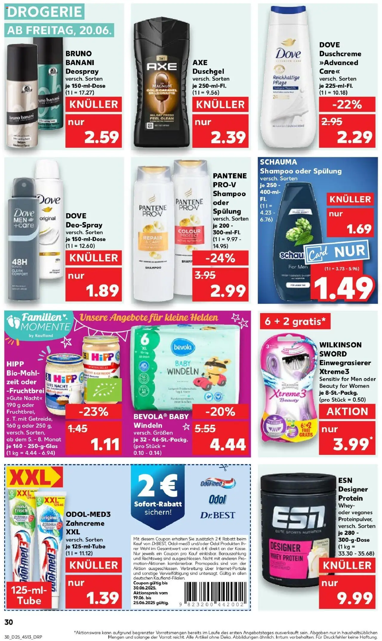 Kaufland prospekt Kaufbeuren	 - gültig ab dem 22.06.2025 | Seite: 43 | Produkte: Schauma shampoo, Spülung, Shower Gel, Duschcreme