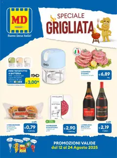 Anteprima del volantino Volantino MD Discount	 valido a partire dal 12.08.2025