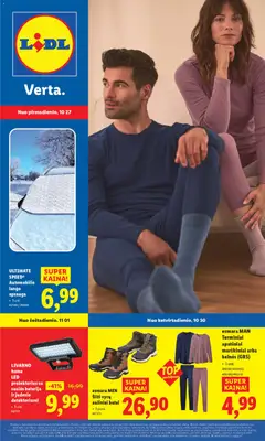LIDL leidinys galioja nuo 27.10.2025