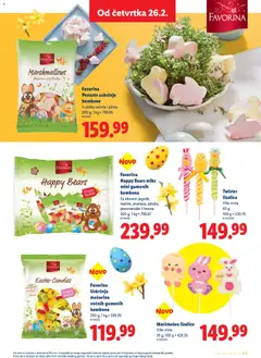 Twister lizalica, Više vrsta - pregled Lidl kataloga - važi od 26.02.2026 | Strana: 25 | Proizvode: Bombone, Lizalica