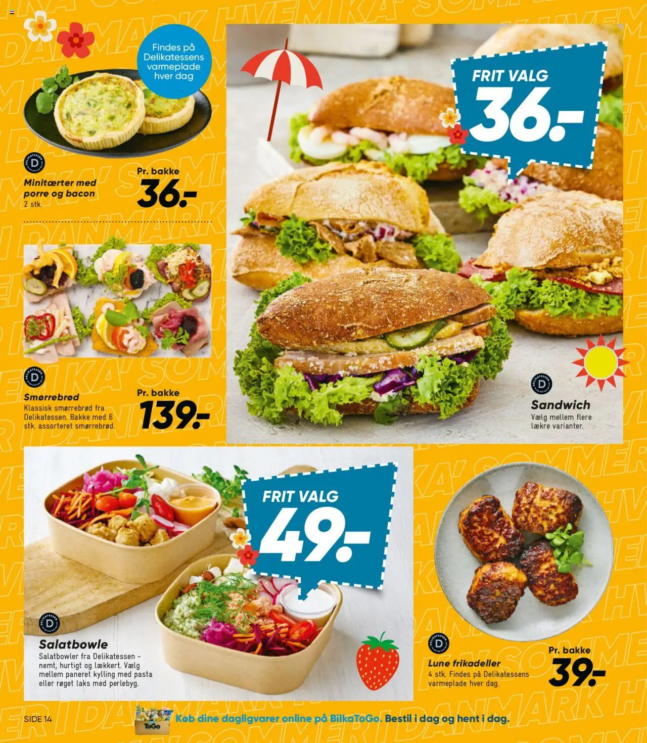 Bilka Tilbudsavis gyldig fra 04.07.2025 | Side: 16 | Produkter: Pasta, Frikadeller, Bacon, Lingerie
