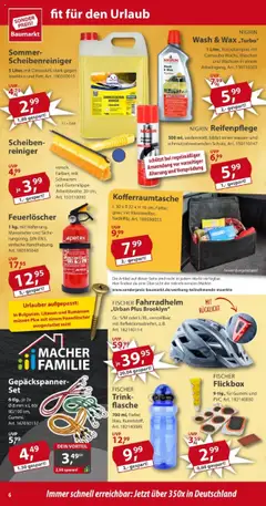 Sonderpreis Baumarkt Prospekt 	 - gültig ab dem 02.08.2025 | Seite: 6