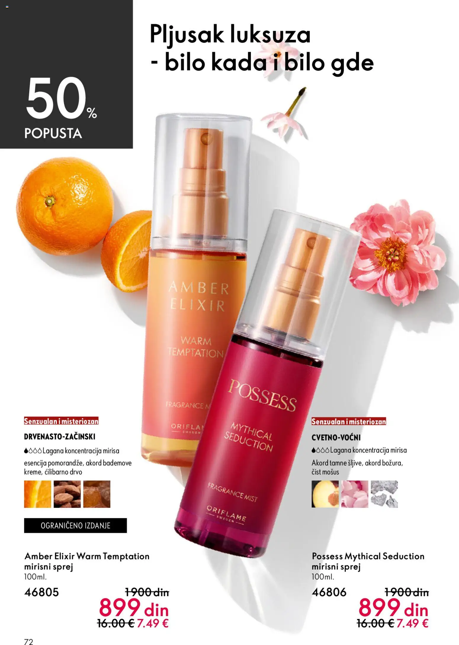 Oriflame katalog - važi od 22.04.2026 | Strana: 72