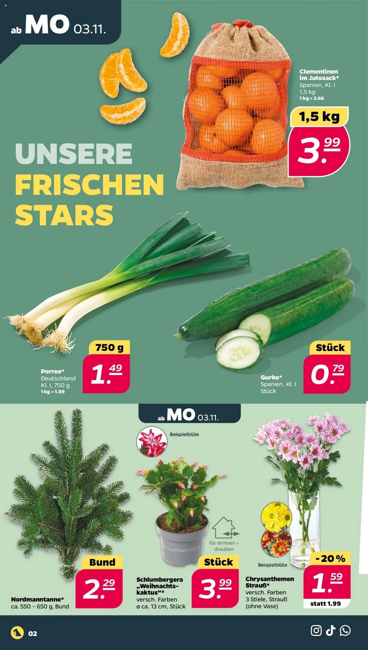 Netto Prospekt 	 – gültig ab 02.11.2025 | Seite: 2 | Produkte: Vase