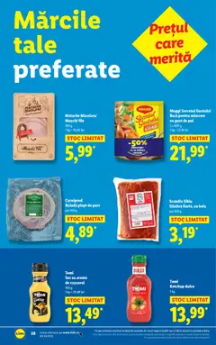 Ofertele Lidl valabile de la 19.01.2026 | Pagină: 28