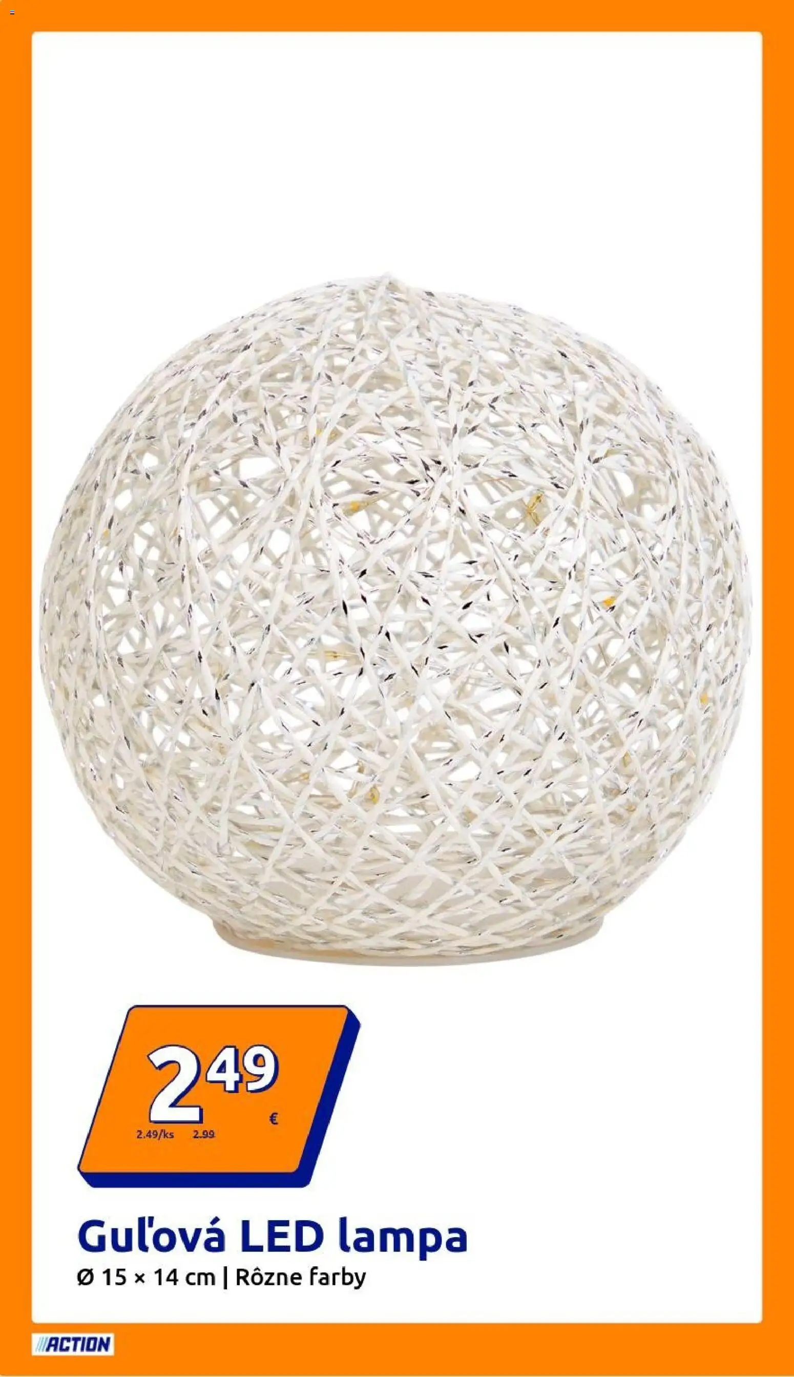 Nové Action akcie – leták je platný od 22.10.2025 | Strana: 6 | Produkty: Lampa, Led lampa, Led