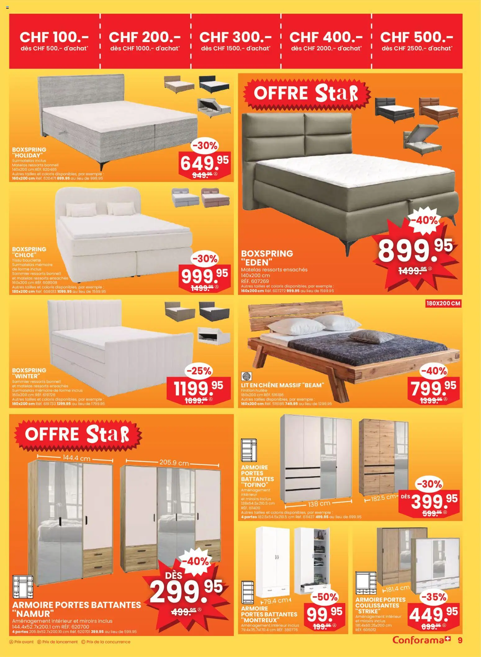 Conforama Aktionen FR – gültig ab 31.12.2025 | Seite: 9