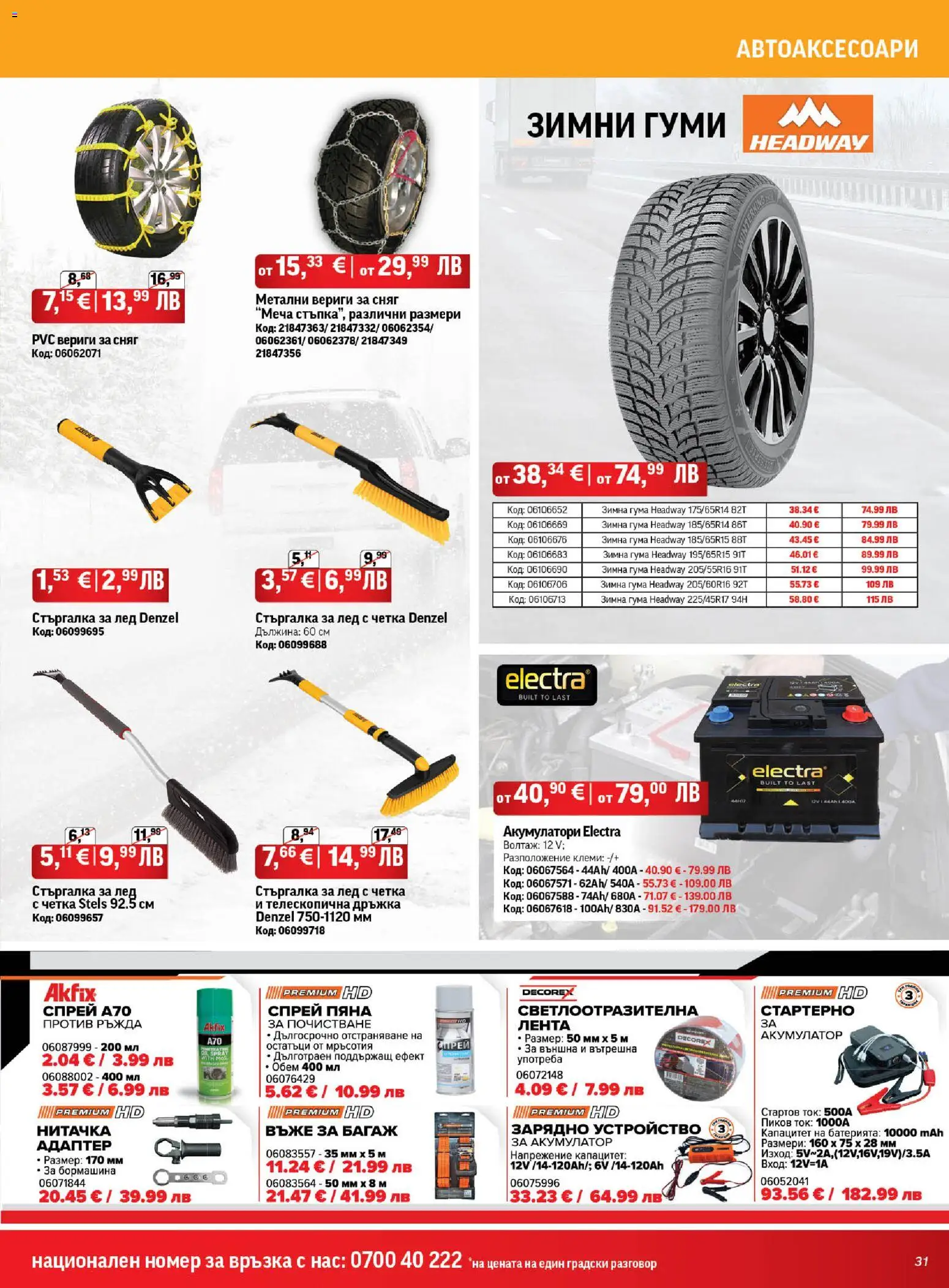 {H1} | Страница: 31 | Продукти: Адаптер, Зарядно, Акумулатор