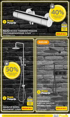 Praxis - Black Friday - Voorbeeld van een folder van Praxis, geldig van 24.11.2025 | Pagina: 25 | Producten: Doucheset, Douche