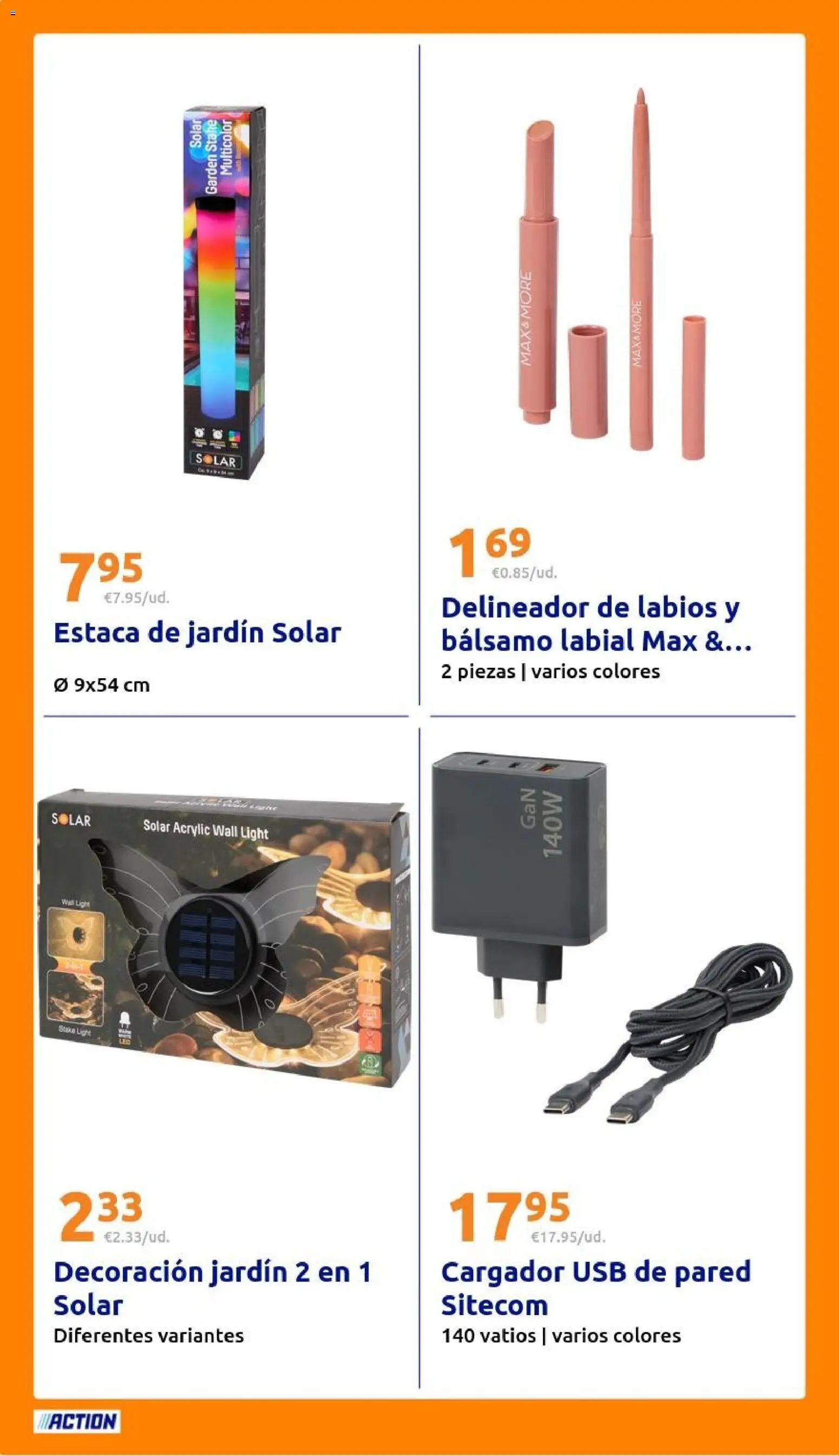 Action folleto │ válido desde el 15.04.2026 | Página: 24 | Productos: Delineador, Bálsamo labial, USB, Delineador de labios