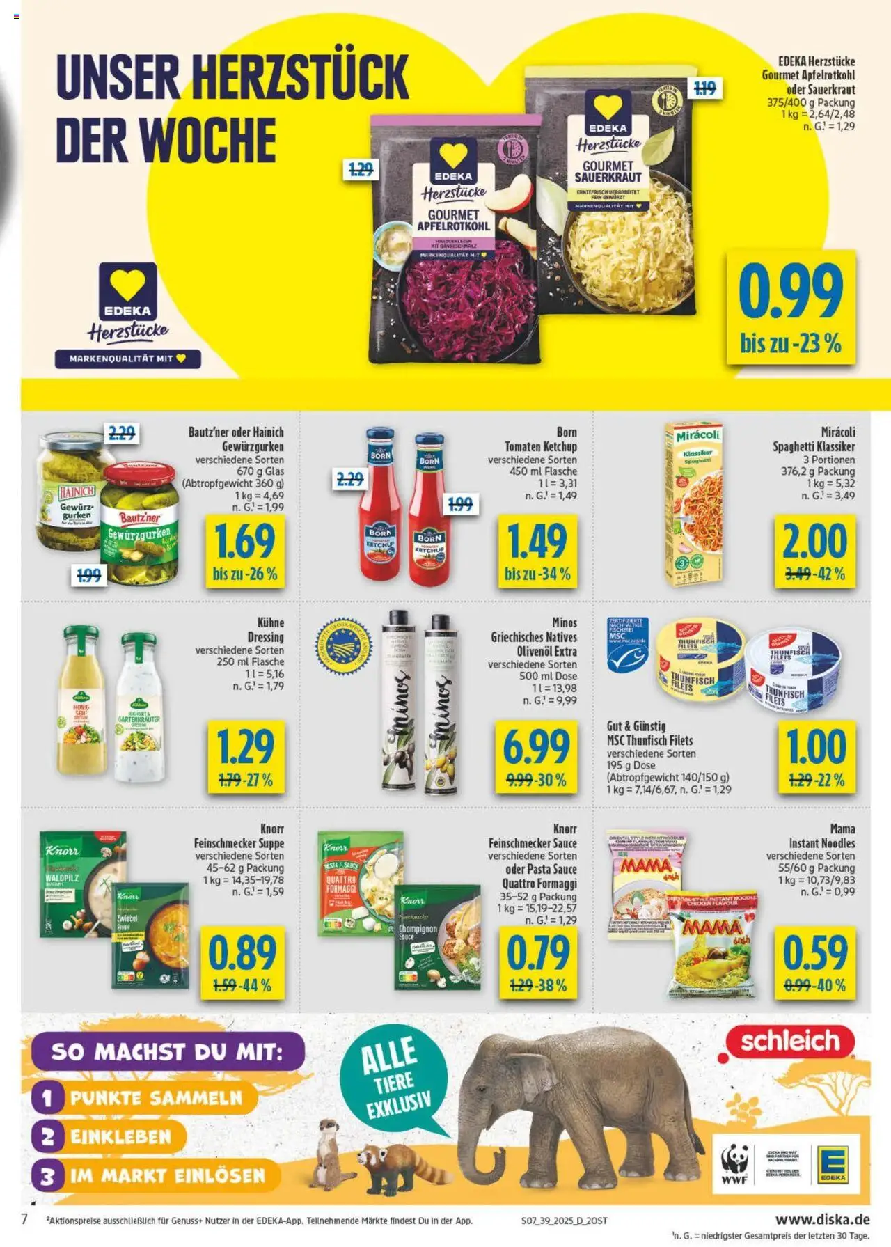 Diska - diska Angebote Sachsen-Thüringen KW39 – gültig ab 22.09.2025 | Seite: 7 | Produkte: Olivenol, Dressing, Knorr, Pasta
