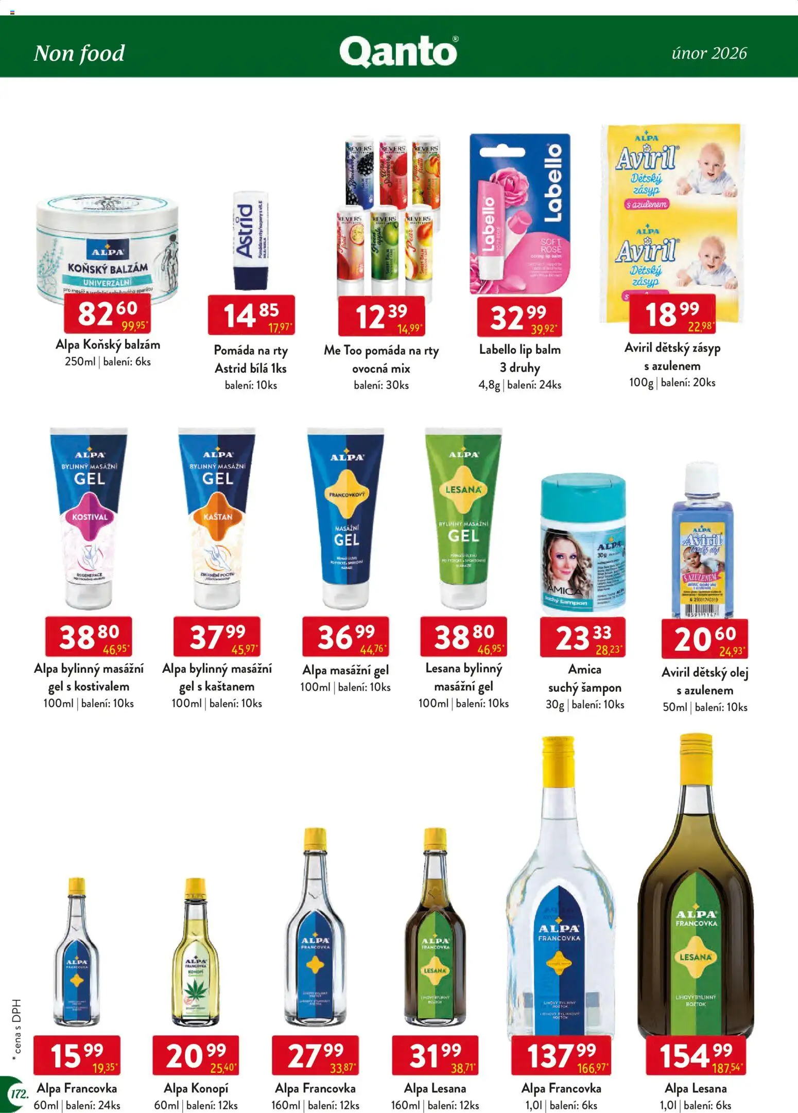 Astur & Qanto leták - Velkoobchod 02/2026 od 01.02.2026 | Strana: 172 | Produkty: Olej, Lampión, Apple, Suchý šampon