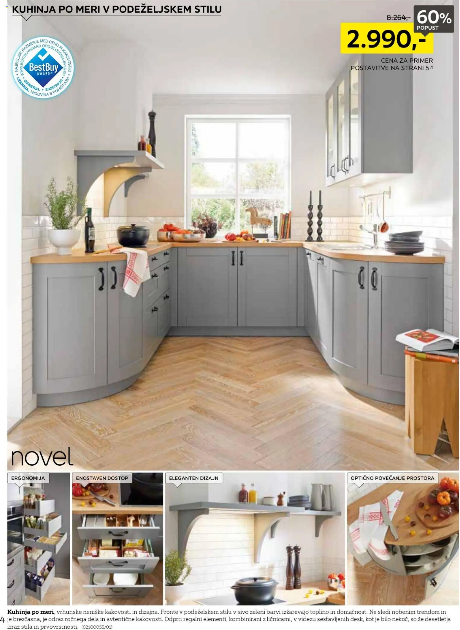 Novi XXXL Lesnina katalog ponudbe – veljaven od 16.03.2026 | Stran: 4 | Izdelki: Kuhinja