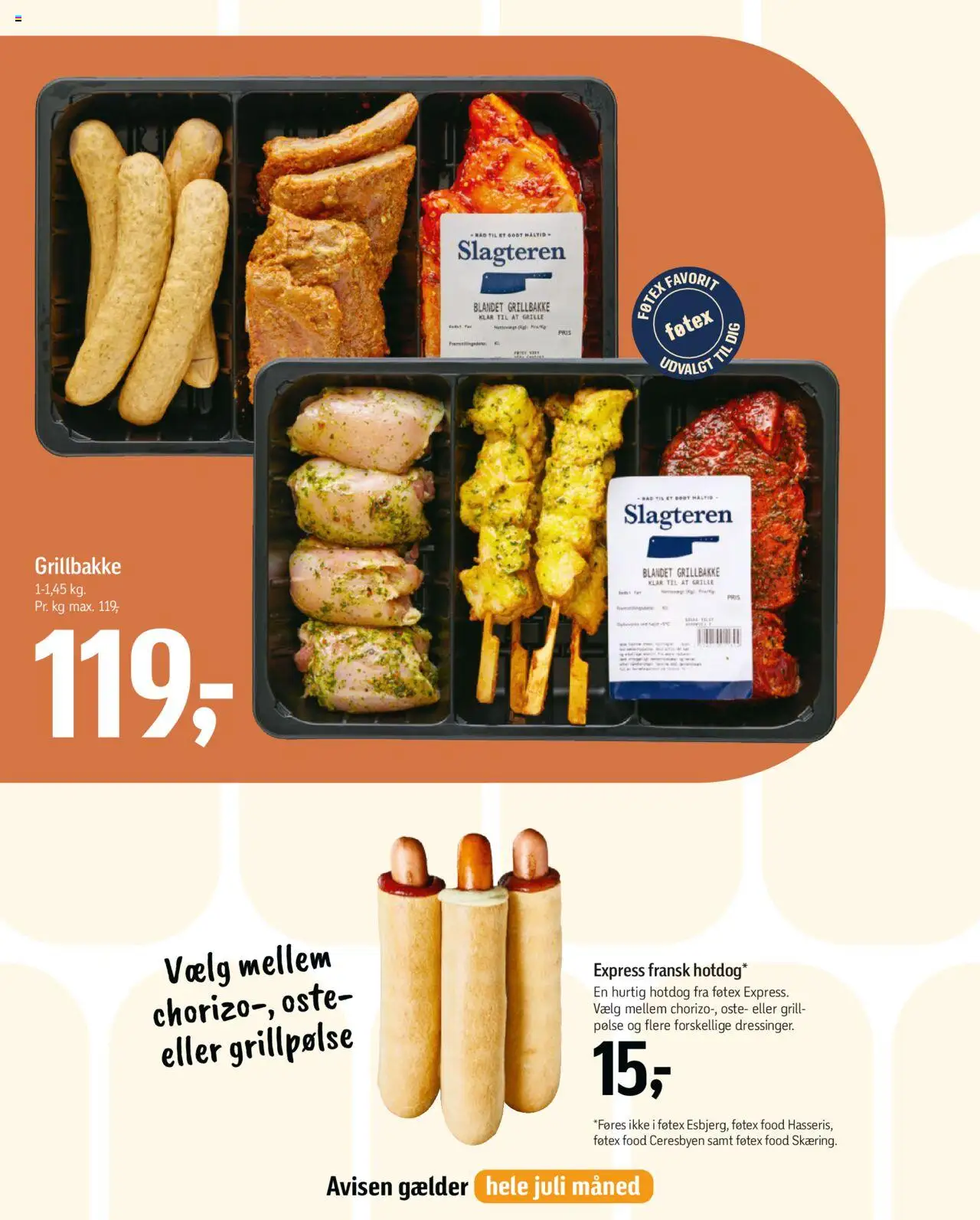 Føtex Tilbudsavis gyldig fra 27.06.2025 | Side: 21 | Produkter: Grill