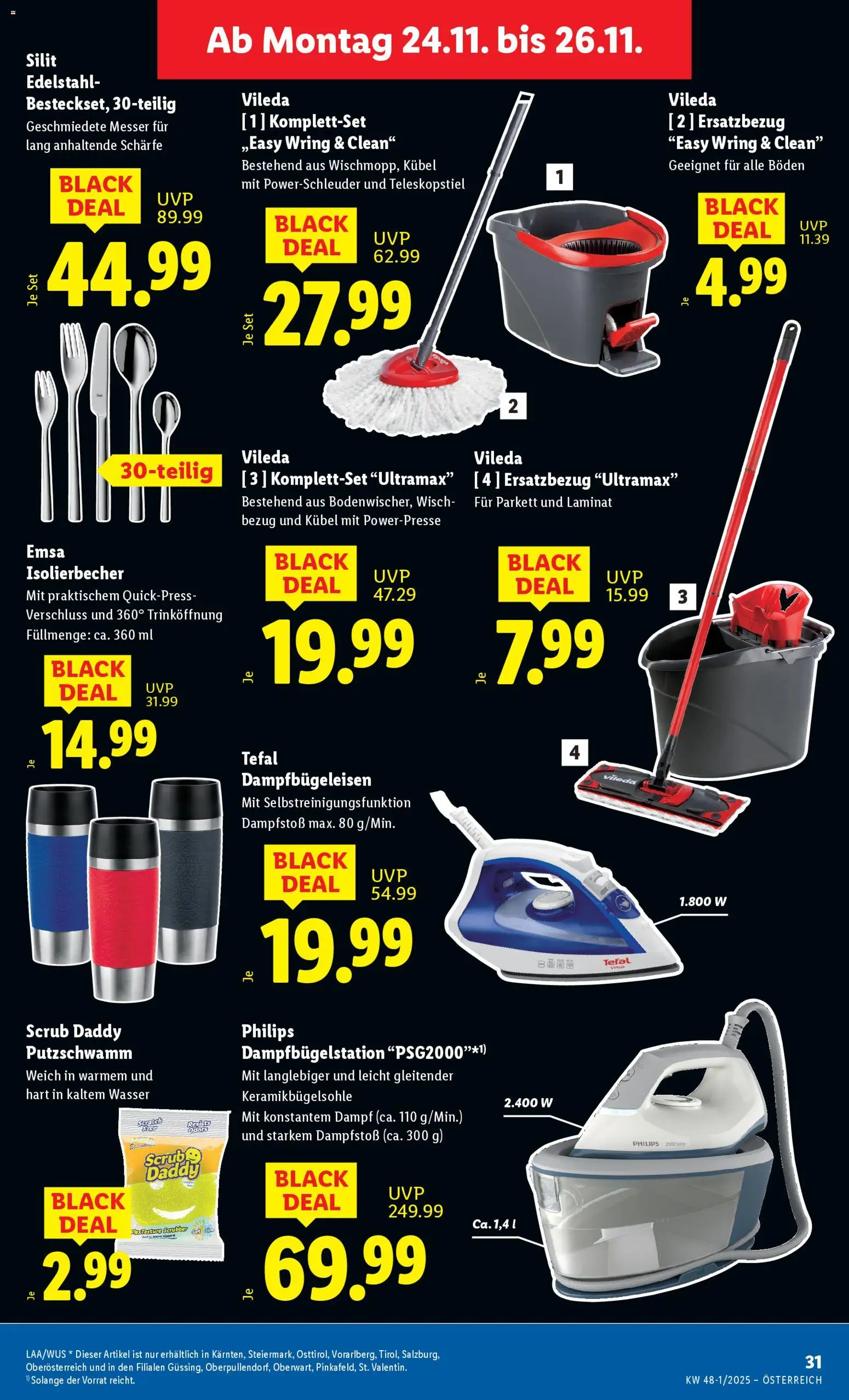 Lidl Flugblatt - Altenmarkt im Pongau, St. Johann im Pongau, Zell am See gültig ab 20.11.2025 | Seite: 33 | Produkte: Wasser