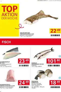Transgourmet Flugblatt gültig ab 20.07.2025 | Seite: 12 | Produkte: Fisch