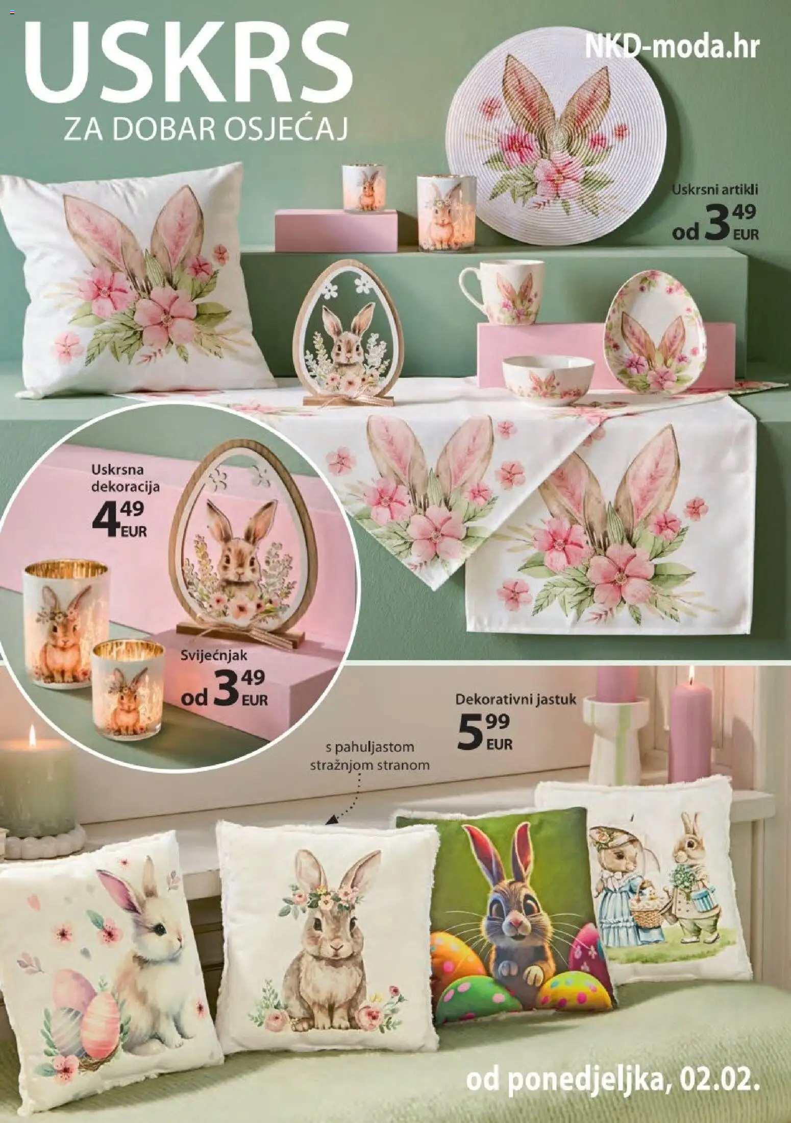 NKD katalog | vrijedi od 02.02.2026 | Stranica: 3 | Proizvodi: Jastuk