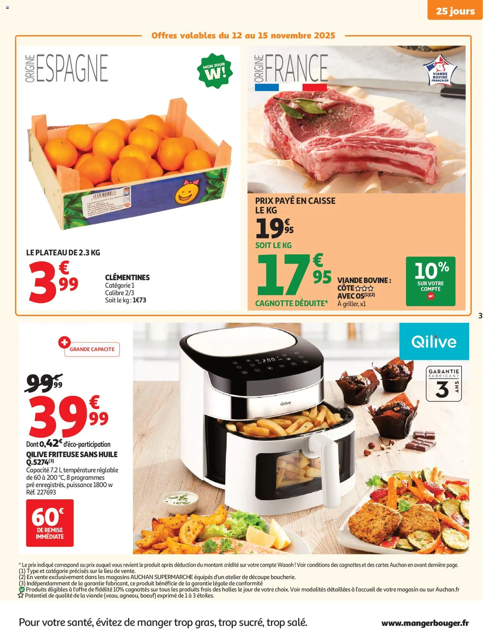 {H1} | Page: 3 | Produits: Friteuse, Friteuse sans huile, Viande, Viande bovine