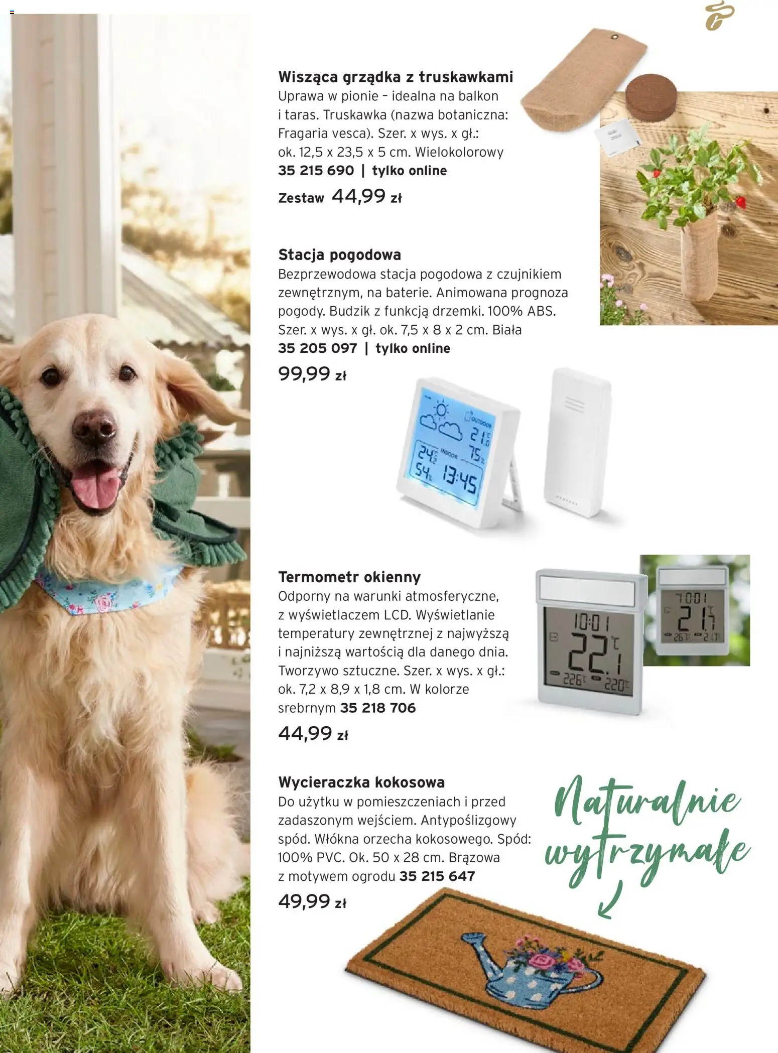 Tchibo promocje od 07.04.2026 | Strona: 9 | Produkty: Budzik, Stacja pogodowa, Termometr, Wycieraczka