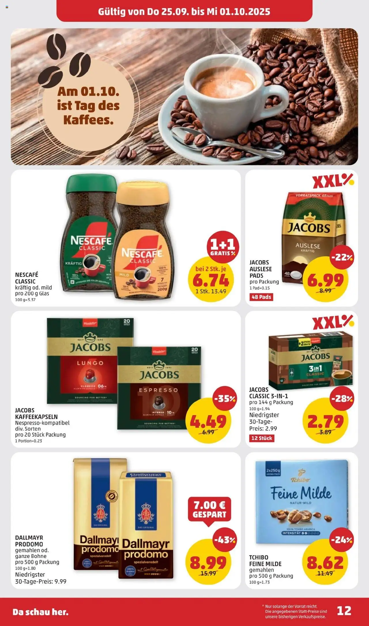 Penny Markt Flugblatt gültig ab 25.09.2025 | Seite: 12