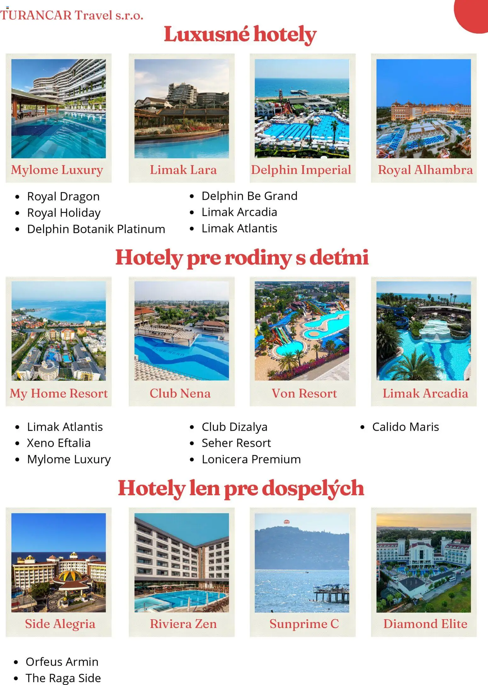 Nové Turancar akcie – leták je platný od 01.01.2026 | Strana: 2