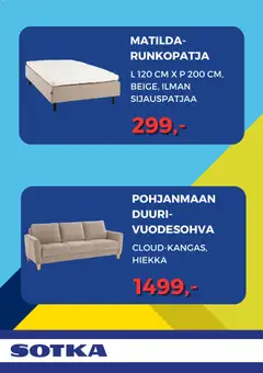 Sotka-mainoslehti voimassa 03.02.2026 alkaen | Sivu: 6 | Tuotteet: Runkopatja