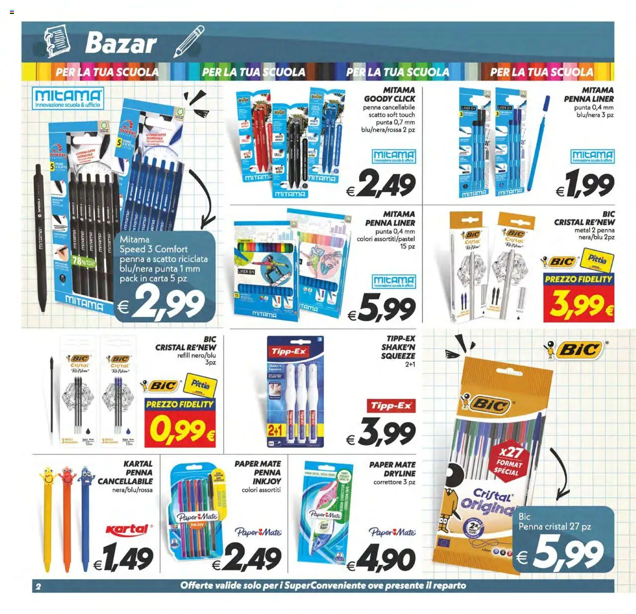 Volantino SuperConveniente del 12.09.2025 | Pagina: 27 | Prodotti: Correttore