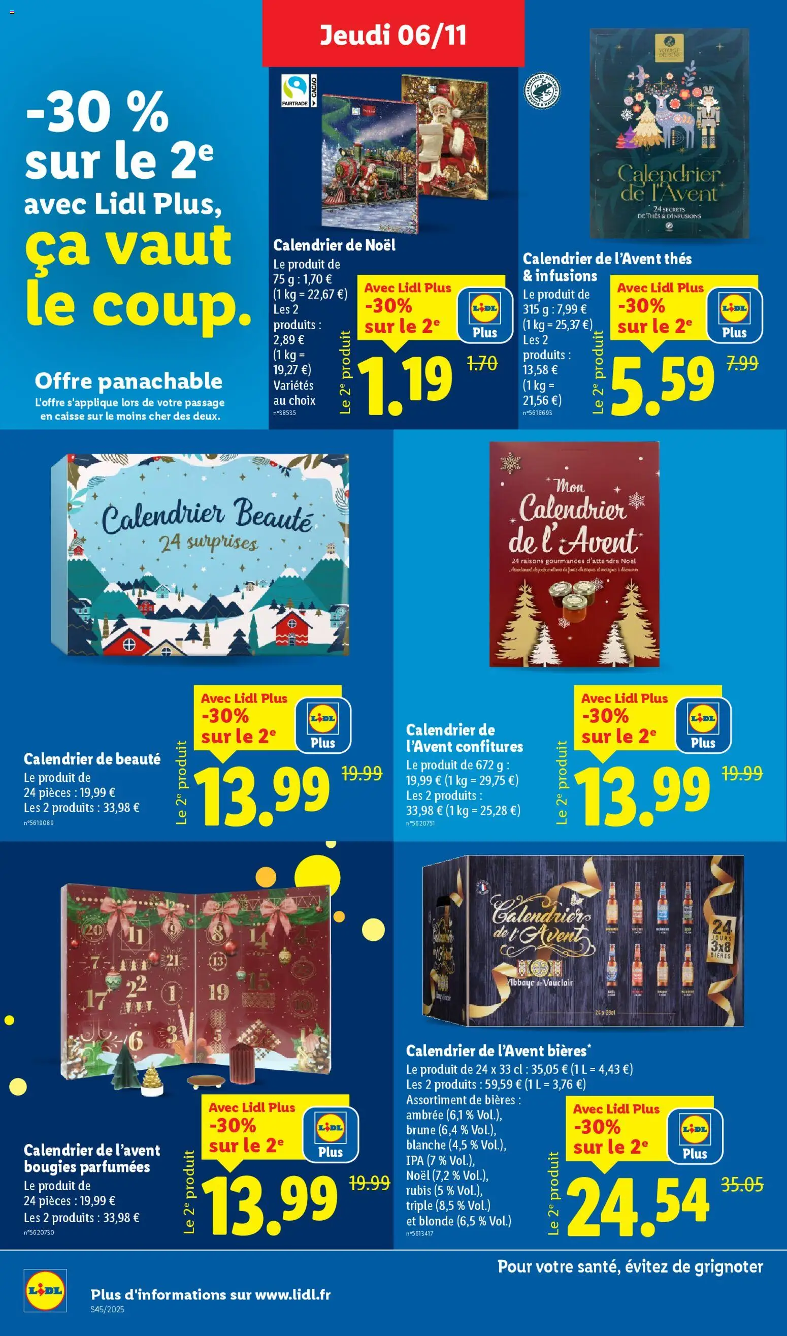 {H1} | Page: 32 | Produits: Calendrier, Calendrier de l'avent confitures, Calendrier de l'avent