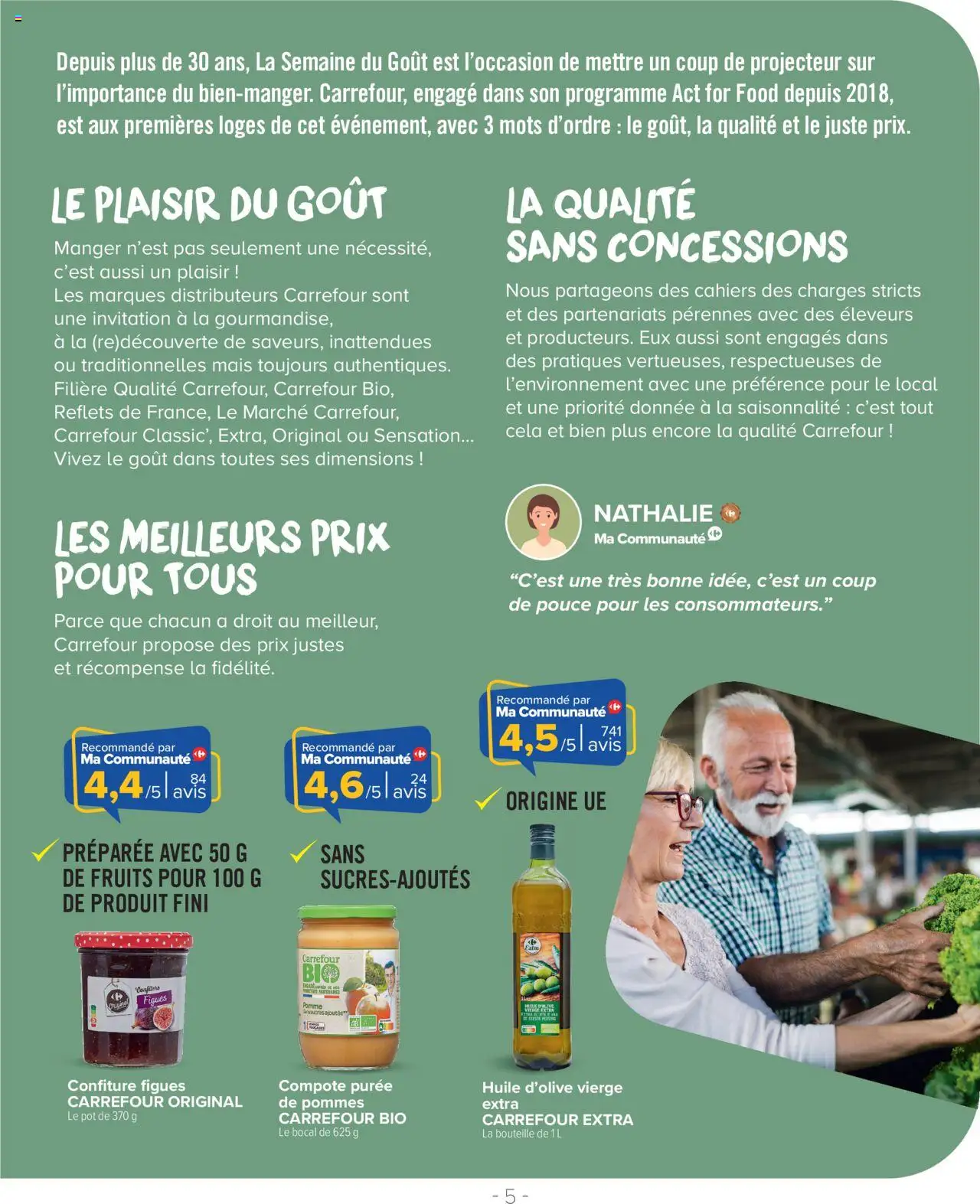 {H1} | Page: 5 | Produits: Huile d'olive vierge, Huile D'olive, Pomme, Pommes