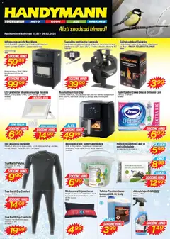 Handymann kliendilehe eelvaade alates 15.01.2026