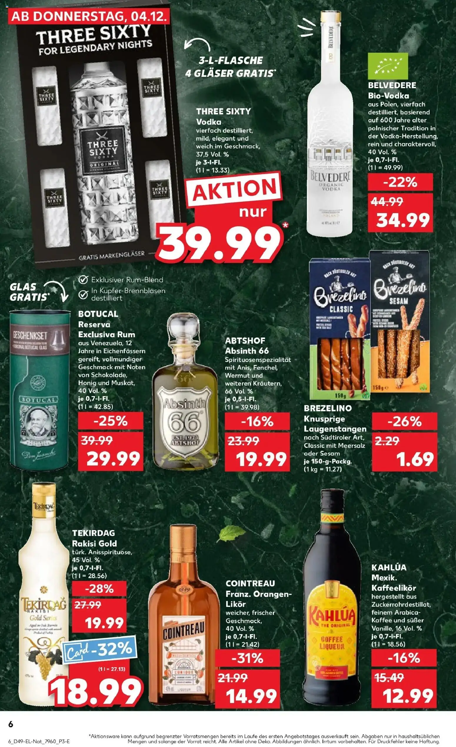 Kaufland prospekt Fulda	 – gültig ab 08.12.2025 | Seite: 72 | Produkte: Schokolade, Likör, Rum, Vodka