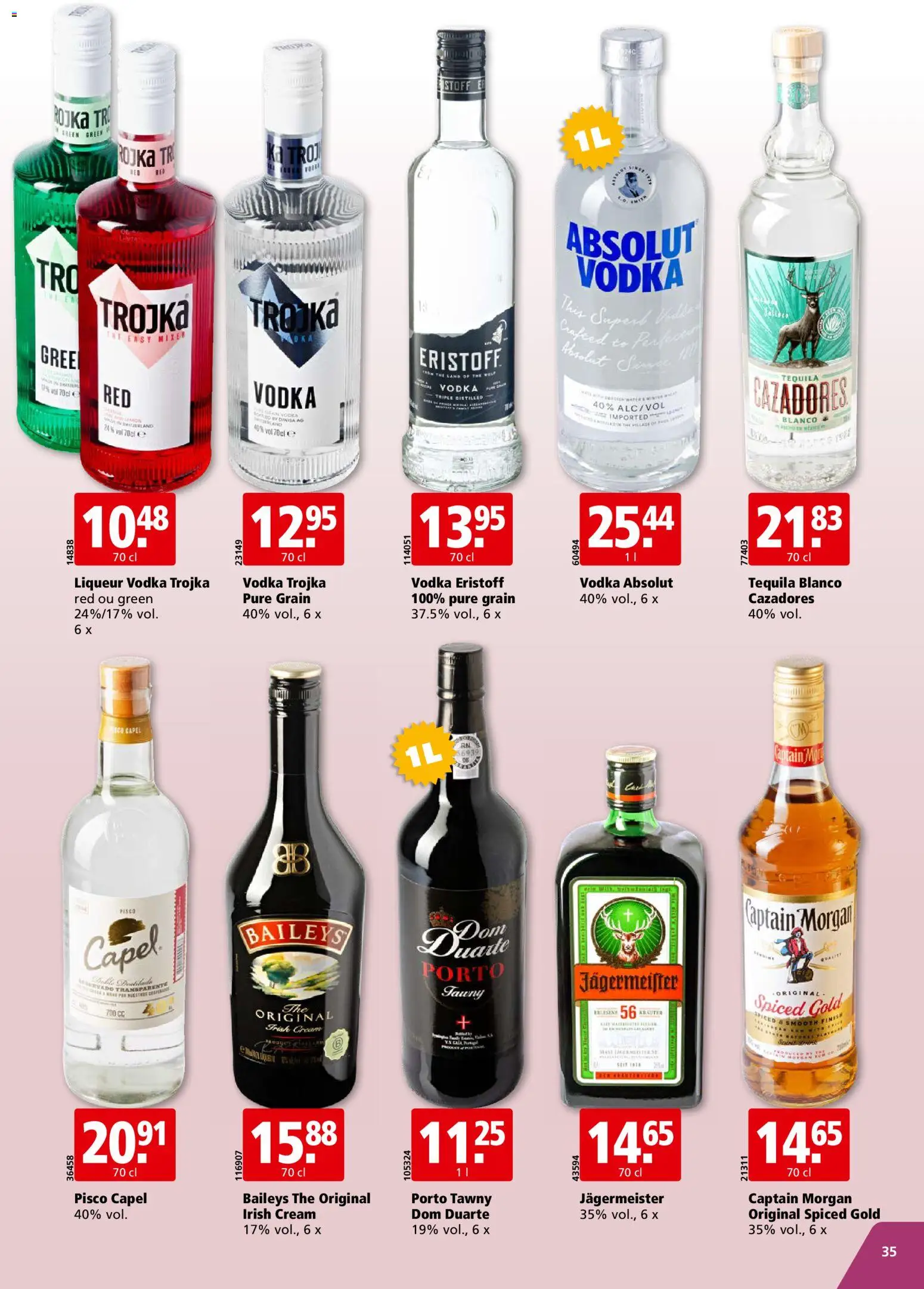 Aligro Aktionen Chavannes, Matran, Genève, Sion – gültig ab 09.02.2026 | Seite: 35