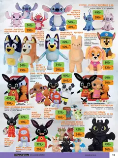 Náhled letáku Dráčik leták od 03.10.2025 | Strana: 17 | Produkty: Pes, Stitch