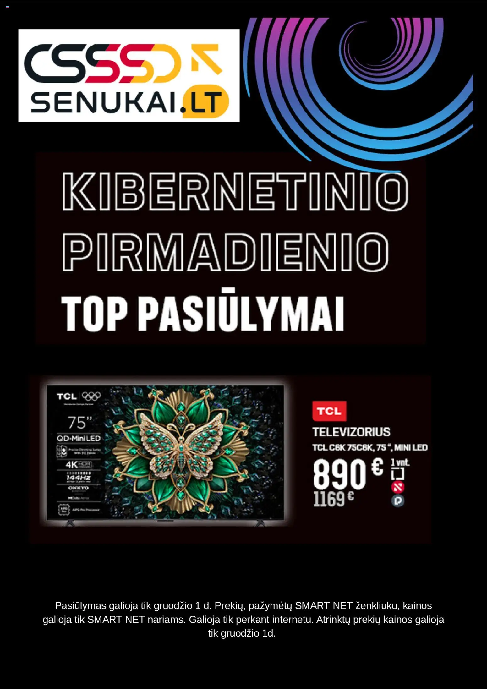 Senukai akcijos nuo 01.12.2025 | Puslapis: 1